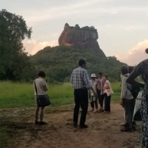 Guests at Sigiriya